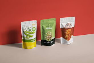 create custom label design and packaging design