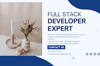 develop scalable dot net web api and backend services