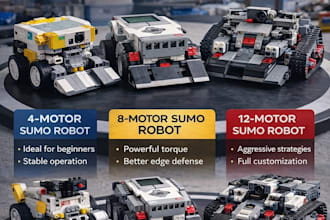 design and program a competitive sumo robot using ev3 or spike