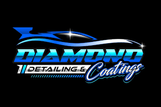 design a diamond logo for jewelry and luxury brands
