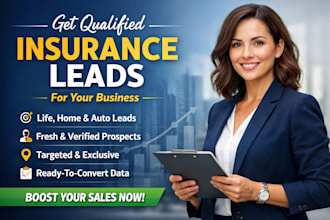deliver real and active insurance leads for your business