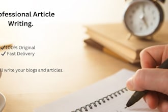 write unique articles and blog post