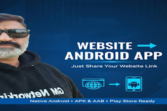 convert website to native android app