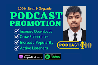 promote your podcast and grow real listeners organically