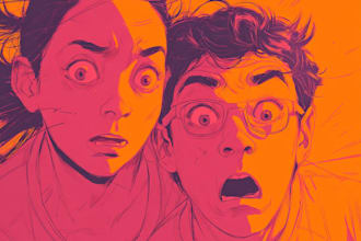 comic book illustration, comic graphic novel,