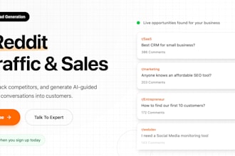 do reddit marketing, community building for you