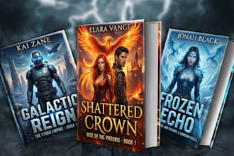 do book cover design, ebook cover design, book design, kdp book cover