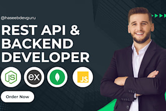 be your backend developer nodejs developer website developer