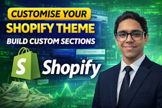 customize your shopify theme and build custom sections