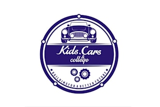 craft a creative classic car logo