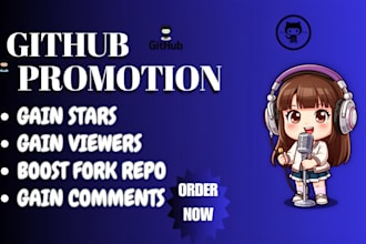 do targeted github organic promotion to increase followers and viewers