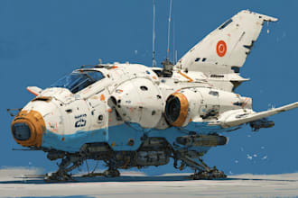design spaceships and sci fi vehicles