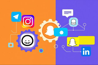 create custom telegram chatbot instagram API bot discord bot social media