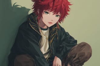 make a anime character and original character for you