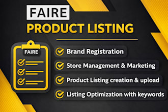 optimize your faire listings with SEO and customer retention strategy