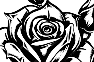 convert your tattoo into stencil,vector,sketch