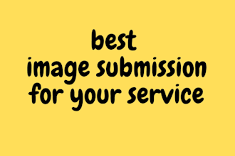do PDF PPT video infographic or image submission to sharing sites