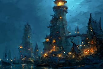 draw your fantasy character illustration