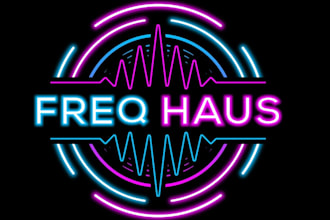create a modern logo for entertainment brands