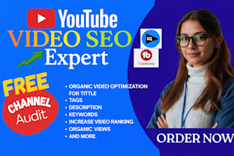 youtube SEO expert for video ranking