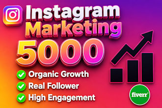 get 5000 organic instagram followers