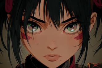 anime manga character illustration
