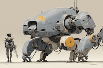 do robot and mech design