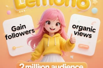 promote lemon8 video to gain organic views and audience