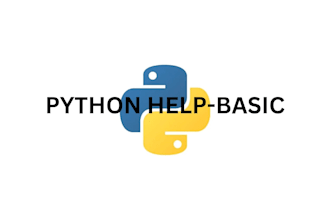 help you with simple python scripts and bug  fixing