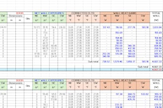 design hvac systems and do cool load calculations per ashrae