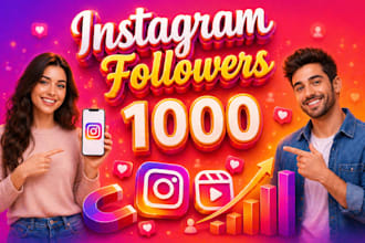 get 1000 organic instagram followers