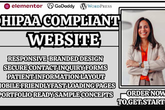 hipaa compliant website healthcare site design medical website clinic website