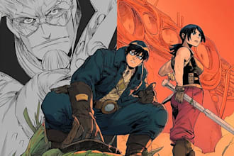 design comic book for you