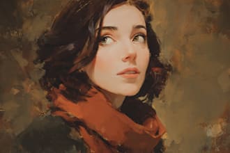 draw pencil sketch portrait