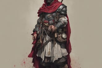 dnd character art and dnd character art