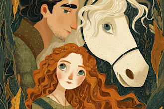 illustrate engaging picture books, storybooks or fairy tales