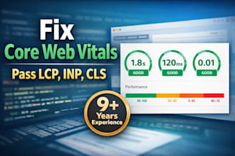 fix wordpress core web vitals and optimize google pagespeed for mobile