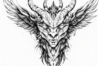 design traditional and modern tribal tattoos