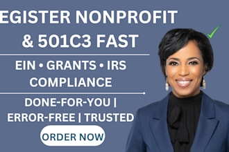 register nonprofit 501c3 tax exempt ein UK charity grant church website ngo