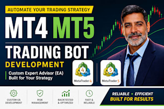 develop custom mt4 mt5 expert advisor and trading bot