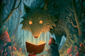 do fairy tale illustrations for book stories