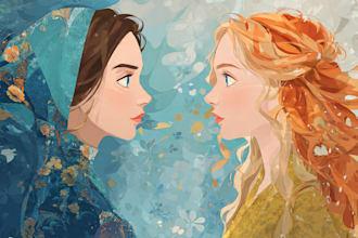 create unique digital illustration