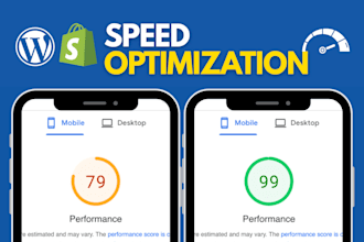 be your wordpress and shopify speed optimization expert, fix slow website