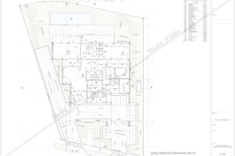 create architectural blueprints, I am a licensed architect