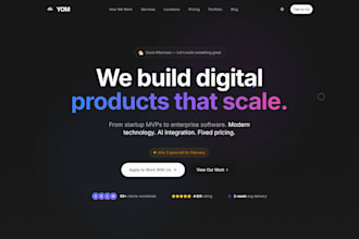 build a custom ai powered website