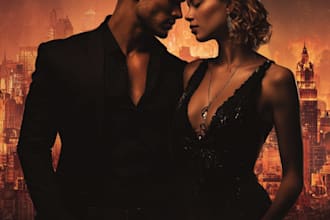 draw nsfw mafia dark fiction romance semi realistic couple