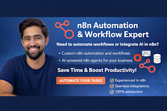 build smart n8n ai agents and workflow automations