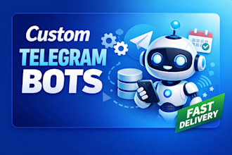 create custom telegram bots for automation and services