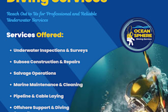 provide customer support for any diving related task