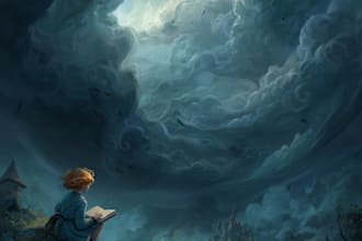 design fantasy, sci fi, horror and dystopian book cover art